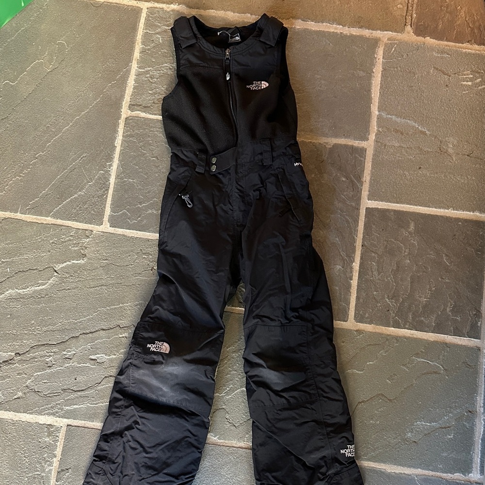 The North Face Black Insulated Bib Overalls